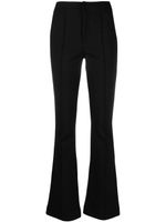 Claudie Pierlot pantalon évasé à détails de coutures - Noir - thumbnail