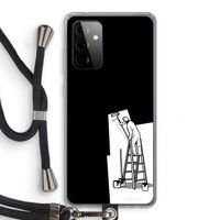 Musketon Painter: Samsung Galaxy A72 5G Transparant Hoesje met koord