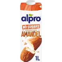 Alpro Amandeldrink Geroosterd Zonder Suikers Houdbaar 1L bij Jumbo