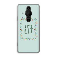It's Lit: Sony Xperia Pro-I Transparant Hoesje