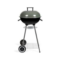 Houtskoolbarbecue - LIVOO - DOC172K - ø41 cm - Verchroomd stalen rooster - Hoogte 69,5 cm - Handgrepen - 2 tandwielen