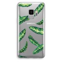 Lange bladeren: Samsung Galaxy S9 Transparant Hoesje - thumbnail
