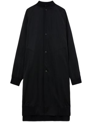 Julius manteau à fermeture boutonnée - Noir