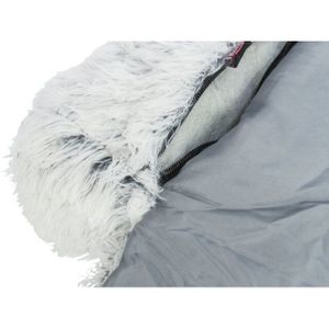 Trixie sofa bed harvey meubelbeschermer hoekig wit / zwart 90x90x8 cm