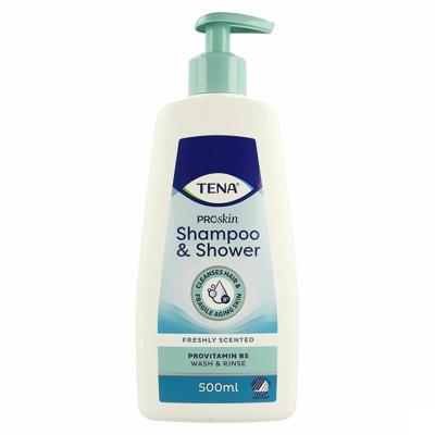 Tena Proskin Doucheshampoo met Provitamine B5 500ml