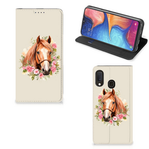 Hoesje maken voor Samsung Galaxy A20e Paard