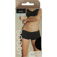 Boody boyleg damesslip zwart large Boody boyleg damesslip zwart large