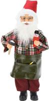 Kerstman 45 cm met hamer Kerstman 45 cm met hamer