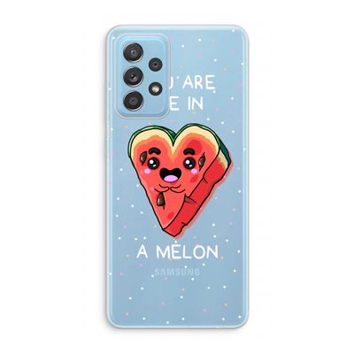 One In A Melon: Samsung Galaxy A73 Transparant Hoesje