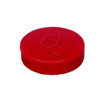 Magneet quantore 32mm 800gr rood 10 stuks