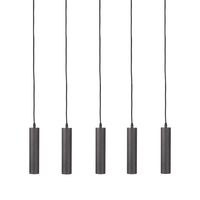 LABEL51 Hanglamp Ferroli - Zwart - Metaal - 5-lichts - thumbnail