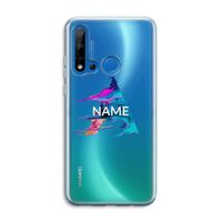 Abstract Spectrum: Huawei P20 Lite (2019) Transparant Hoesje
