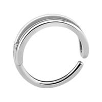 Continuous ring Chirurgisch staal 316L Piercingringen - thumbnail