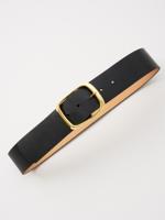 Brede leren riem Brede leren riem