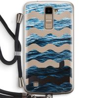 Oceaan: LG K10 (2016) Transparant Hoesje met koord Oceaan: LG K10 (2016) Transparant Hoesje met koord