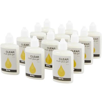 Creativ Company Multi glue, 12x27 ml/ 1 doos