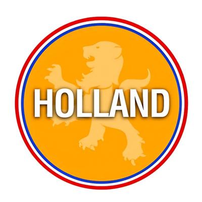 Bierviltjes Holland - 25x stuks - nederland - versiering - onderzetter