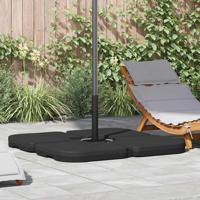 VidaXL Parasolvoet draagbaar gevuld met zand / water 60 l