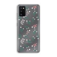 Small white flowers: Samsung Galaxy A41 Transparant Hoesje