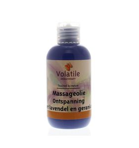 Massageolie ontspanning lavendel geranium