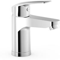 Wastafelkraan Tres Base Plus | Opbouw | Mengkraan | Standaard model | 1-hendel | Chroom