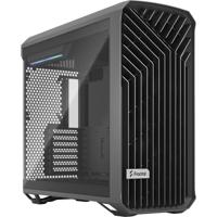 Fractal Design torrent gray tg light tint midi tower behuizing (grijs | 2x usb-a | 1x usb-c | tempered glass)