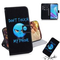 Woede patroon gekleurde tekening horizontale Flip lederen case voor ASUS Zenfone Max Pro (M1) ZB601KL met houder & card slots & portemonnee