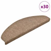 Trapmatten zelfklevend 30 st 65x21x4 cm crèmekleurig