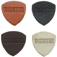 Richter 1719 Leather Pick Set Plectrums diverse kleuren (4 stuks)