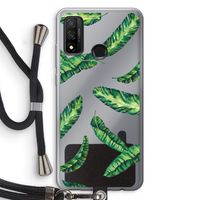 Lange bladeren: Huawei P Smart (2020) Transparant Hoesje met koord