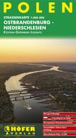 Wegenkaart - landkaart PL002 Polen - Ostbrandenburg - Niederschlesien | Hofer Verlag
