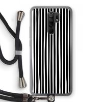 Stripes: Xiaomi Redmi 9 Transparant Hoesje met koord