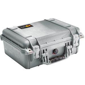 Peli™ 1450 Beschermkoffer Zilver met Foam