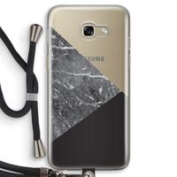 Combinatie marmer: Samsung Galaxy A5 (2017) Transparant Hoesje met koord