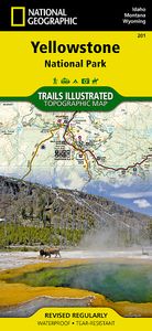 Wandelkaart - Topografische kaart 201 Trails Illustrated Yellowstone N