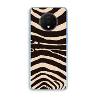 Arizona Zebra: OnePlus 7T Transparant Hoesje - thumbnail