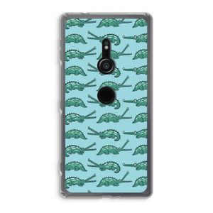 Kroko: Sony Xperia XZ2 Transparant Hoesje