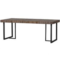 WOOOD Exclusive Maxime Eettafel - Recycled Hout - Naturel - 76x220x90