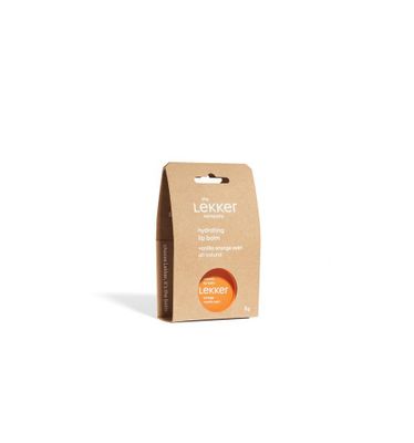 Natuurlijke lippenbalsem orange