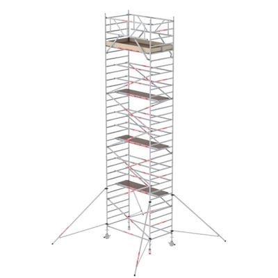 Altrex RS TOWER 32 rolsteiger | 10.20 m | 1.35 m | 2.45 m houten platform | Schoren - T320007