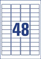 Avery L4778REV-20 etiket Afgeronde rechthoek Permanent Wit 960 stuk(s) - thumbnail