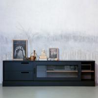 WOOOD TV-meubel James 180cm - Zwart