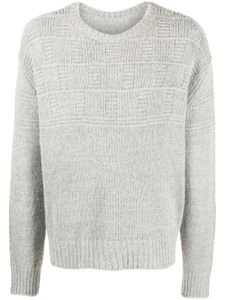 MM6 Maison Margiela pull à col rond - Gris