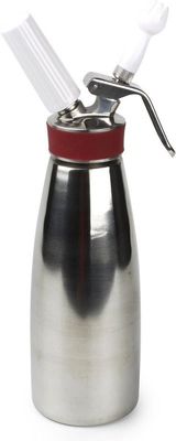 Yong slagroomspuit RVS 1 liter Yong slagroomspuit RVS 1 liter