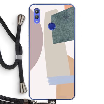 Lindo: Honor Note 10 Transparant Hoesje met koord