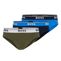 Hugo Boss Power 3-pack slips blauw-groen