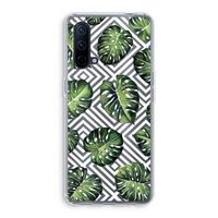 Geometrische jungle: OnePlus Nord CE 5G Transparant Hoesje