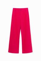 Culotte-broek met mandala's aan de zijkant - RED - 40