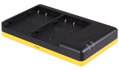 Duo oplader voor 2 camera accu's Panasonic DMW-BLF19
