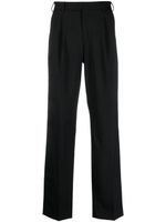 PT Torino Broek met geplooid detail - Zwart - thumbnail